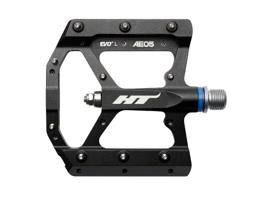 HT Components Red AE05 Evo Bike MTB Pedals Pair 9/16"